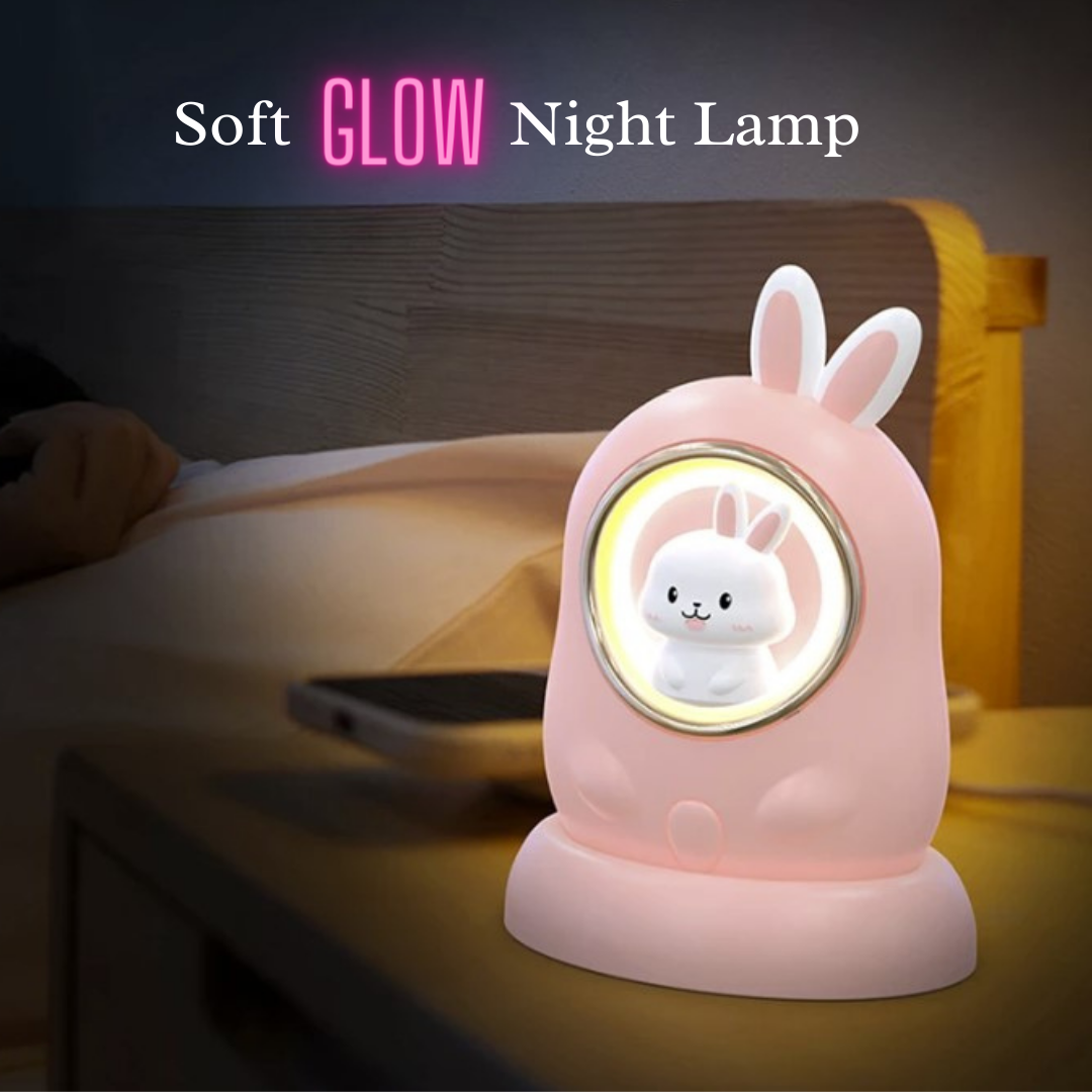 Bunny Handwarmer and Soft Glow Night Lamp